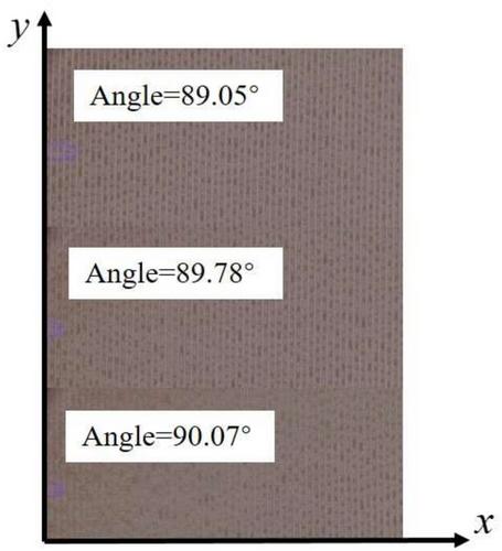 Displacement sensing based on microscopic vision with high resolution and large measuring range