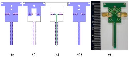 Simultaneous electromagnetic field probing system with Y-shaped separation detection structure