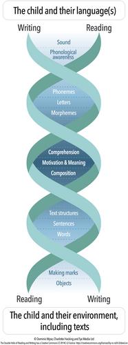 Decoding, reading and writing: the double helix theory of teaching