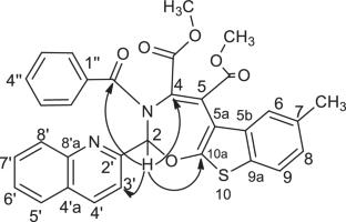 Synthesis of novel benzothieno-[3,2’-f][1,3] oxazepines and their isomeric 2-oxo-2H-spiro[benzothiophene-3,3’-pyrrolines] via 1,4-dipolar cycloaddition reaction and their evaluation as cytotoxic anticancer leads