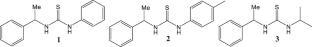 Crystallization of chiral thiourea derivatives of 1-phenylethylamine: transfer of stable motifs from racemic to homochiral environment