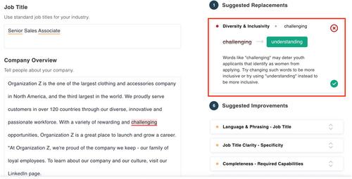 Promoting equity in hiring: An evaluation of the HireNext Job Posting Assessment