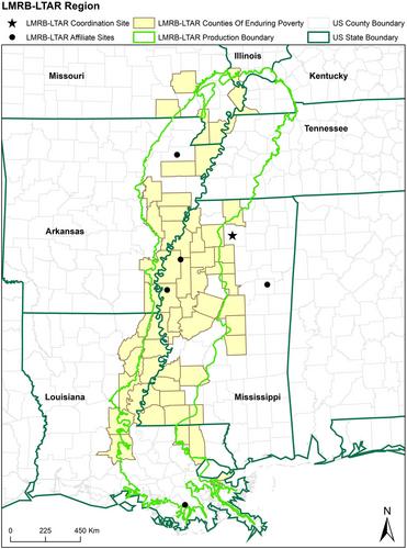 The LTAR Cropland Common Experiment in the Lower Mississippi River Basin