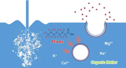 Enrichment of Perfluoroalkyl Acids on Sea Spray Aerosol in Laboratory Experiments: The Role of Dissolved Organic Matter, Air Entrainment Rate and Inorganic Ion Composition