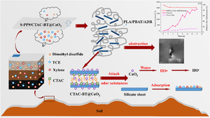 Odor Diffusion Control by Nanoparticles Filled Long-Chain Branched Polylactic Acid Film: Mechanism and Application Potential Research