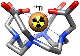 Synthesis and stability of the [45Ti]Ti–DOTA complex: en route towards aza-macrocyclic 45Ti-based radiopharmaceuticals†‡