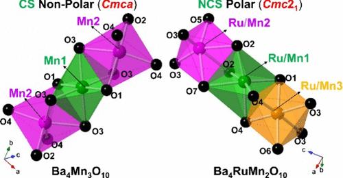 Ba4RuMn2O10: A Noncentrosymmetric Polar Crystal Structure with Disordered Trimers