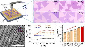 Atomic-crystal transition metal dichalcogenides Schottky triboelectricity nanogenerator with ultrahigh direct-current density