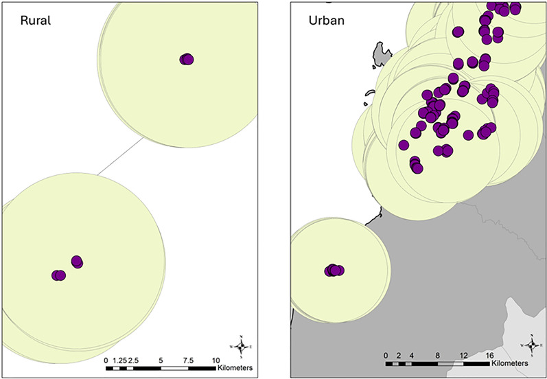 Identifying obesogenic environment through spatial clustering of body mass index among adults.