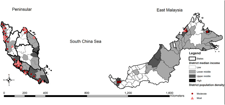 Identifying obesogenic environment through spatial clustering of body mass index among adults.