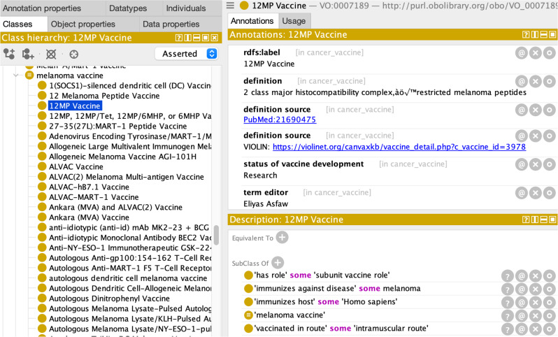 Empowering standardization of cancer vaccines through ontology: enhanced modeling and data analysis.