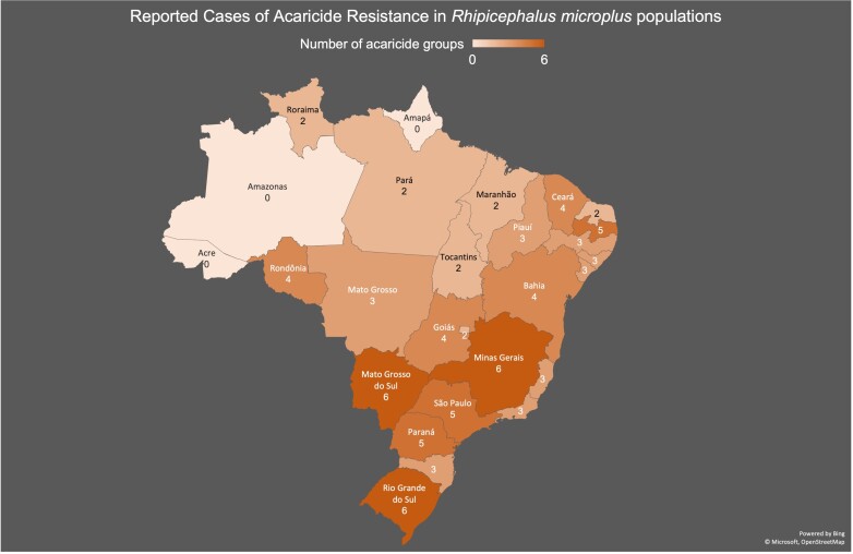 Brazil's battle against Rhipicephalus (Boophilus) microplus ticks: current strategies and future directions.