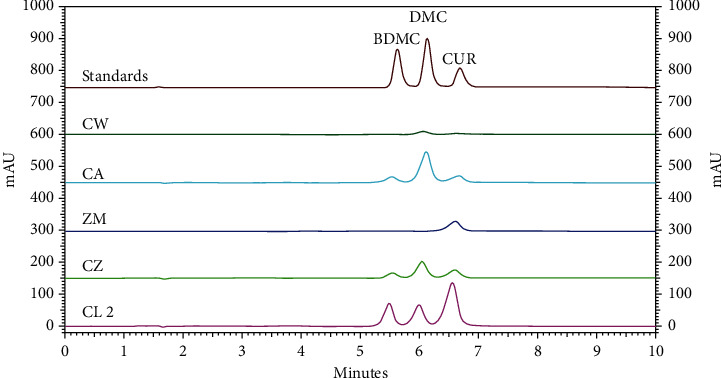 Curcuminoid Contents in Rhizomes of Some Zingiberaceous Plants Sold via Online Platforms: Influence of Species and Cultivation Location.