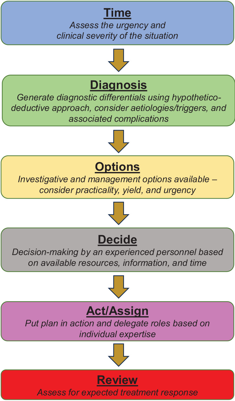 Adopting the "TDODAR" Model to Improve Clinical Decision-Making in Acute and Critical Care Settings.