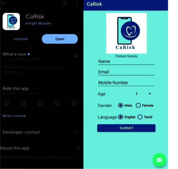 Comparison of Dental Caries Risk Assessment Using CaRisk- A Simple Mobile Based Application and WHO deft, DMFT Scores: A Cross Sectional Study.