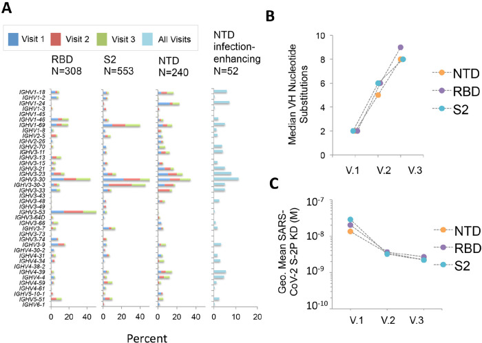 Characteristics and Functions of Infection-enhancing Antibodies to the N-terminal Domain of SARS-CoV-2.