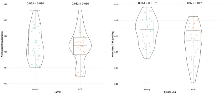 Impairments in peroneal muscle size and activation in individuals with patellofemoral pain in weight-bearing position.