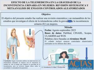 Impacto de la telemedicina en la gravedad de la incontinencia urinaria en mujeres: revisión sistemática y metaanálisis de ensayos controlados aleatorizados