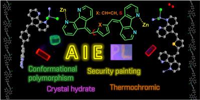 Bis((9H-(4,5-diazafluoren)-9-ylidene)methyl)arylenes: Design, synthesis, optoelectronic properties, sensorics and luminescent coordination polymers