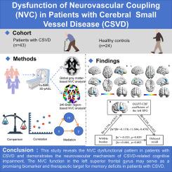 Dysfunction of neurovascular coupling in patients with cerebral small vessel disease: A combined resting-state fMRI and arterial spin labeling study