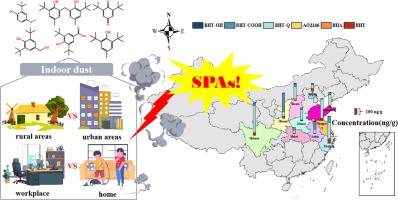 Concentrations, spatial distribution, and human exposure of synthetic phenolic antioxidants in indoor dust from ten provinces in China