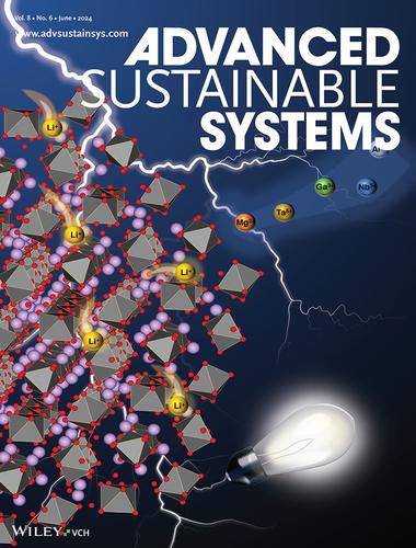 Experimental and Computational Study of Mg and Ta-Doped Li7La3Zr2O12 Garnet-Type Solid Electrolytes for All-Solid-State Lithium Batteries (Adv. Sustainable Syst. 6/2024)