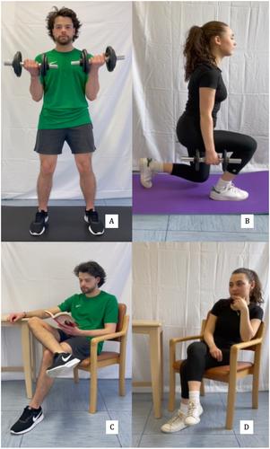 A database of videos of physical exercise and sedentary behaviours to investigate automatic processes and perceptions related to physical exercise