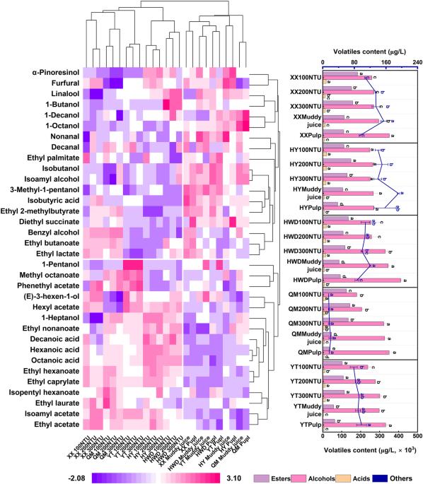 Impact of must clarification treatments on chemical and sensory profiles of kiwifruit wine