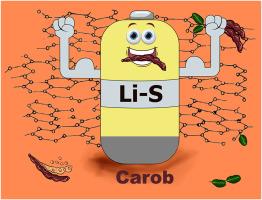 Green biomass-derived hierarchically porous non-activated carbon from carob waste for high-performance lithium-sulfur batteries