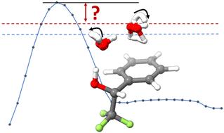 Conformational adaptation and large amplitude motions of 1-phenyl-2,2,2-trifluoroethanol with two water molecules: a rotational spectroscopic and ab initio investigation†