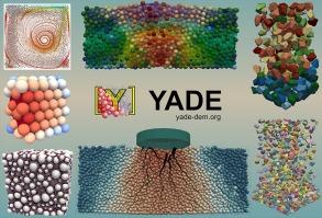 YADE - An extensible framework for the interactive simulation of multiscale, multiphase, and multiphysics particulate systems