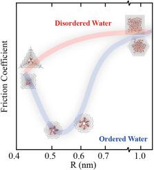 Anomalous friction of confined water in carbon nanotubes