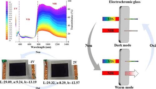 “Dark-to-Warm” Smart Windows Enabled by Black-to-Black Electrochromic Copolymers with Minimal Visible and Remarkable NIR Modulation