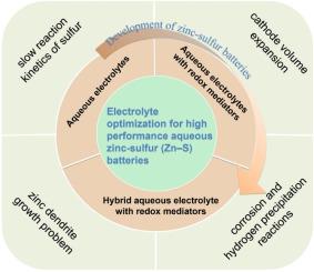 Recent advancement in electrolyte optimization for rechargeable aqueous zinc–sulfur (Zn–S) batteries