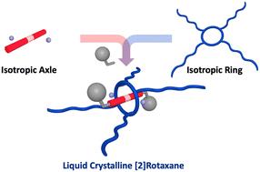 Design of ionic liquid crystals enabled by [2]rotaxane structure formation†