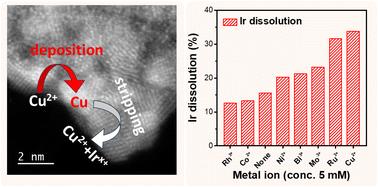 Enhanced electrochemical dissolution of iridium oxide in acidic electrolytes through presence of metal ions: shortened lifetime and hope for recovery