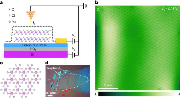 Evidence for electron–hole crystals in a Mott insulator