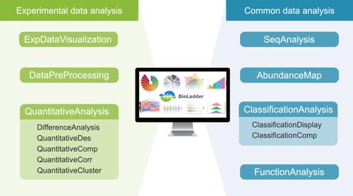 BioLadder: A bioinformatic platform primarily focused on proteomic data analysis