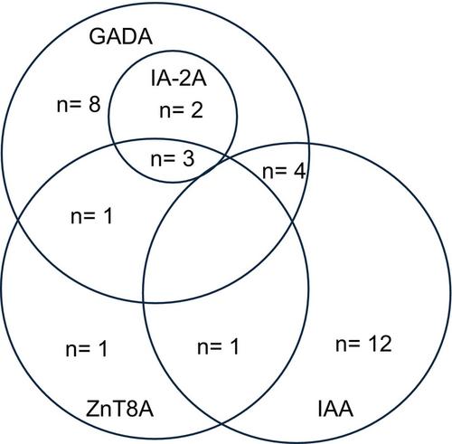 Islet autoantibody frequency in relatives of children with type 1 diabetes who have a type 2 diabetes diagnosis