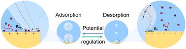 Electrostatically responsive liquid gating system for controlled microbubble generation†