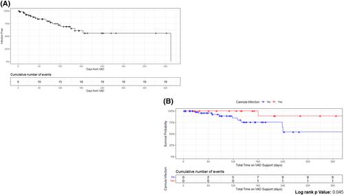 Nutritional status and cannula infections in pediatric patients on ventricular assist device support