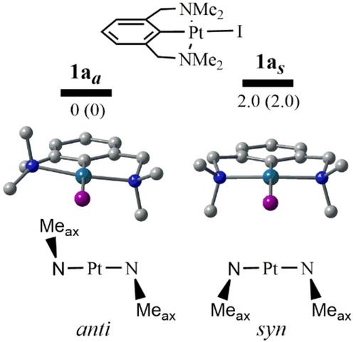 Computational Study of Equilibria Formed by Diiodine (I2) and the Pincer Complex [2,6-bis{(Me2NCH2)2}C6H3]PtIII: Intramolecular Mobility of I2 Using ′Pt-I2′, ′Pt-I ⋅ ⋅ ⋅ I2′ and ′Cpara ⋅ ⋅ ⋅ I2′ Species