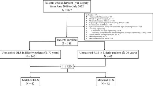 Efficacy and safety of robotic liver surgery for the elderly: A propensity-score matched analysis of short-term outcomes with open liver surgery at a single center in Denmark