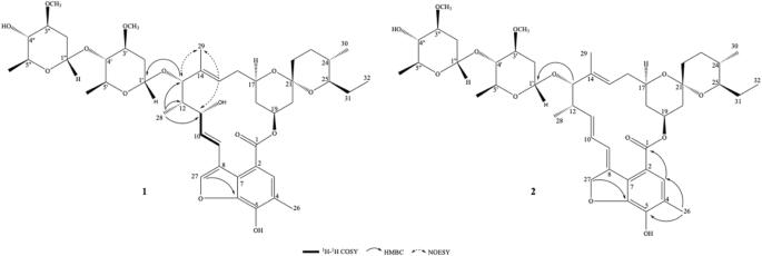 Two new aromatic tenvermectins from mutant Streptomyces avermitilis HU02-06