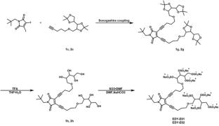 Synthesis and antiviral property of polysulfate-grafted maleimide-based enediynes