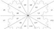 Nonlocal energy functionals and determinantal point processes on non-smooth domains