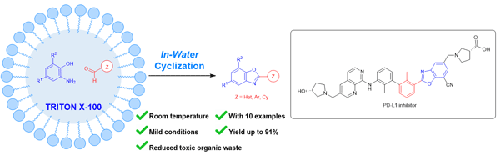 Development of In-Water Scalable Process for the Preparation of [2-(3-Bromo-2-methylphenyl)-7-chloro-1,3-benzoxazol-5-yl]methanol, a Key Intermediate in the Synthesis of Potent PD-1/PD-L1 Inhibitors