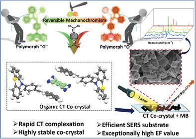 Engineering Single Component Luminogens to Multicomponent Charge‐transfer Co‐crystal Substrate as New Frontiers for Sensitive SERS Detection