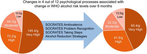 Psychological processes and alcohol reduction in patients with chronic hepatitis C: Results from the HepART trial