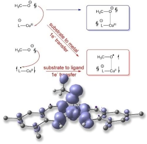 Mechanistic Insight on the Aerobic Oxidation of Alcohols by Trivalent Copper from DFT Calculations